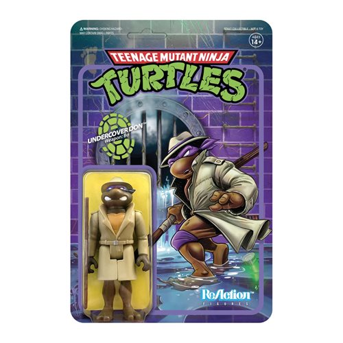 Teenage Mutant Ninja Turtles Undercover Donatello 3 3/4-Inch ReAction