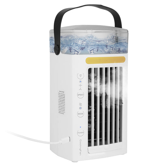 4 In 1 Portable Air Conditioner Fan Evaporative Air Cooler Water Fan