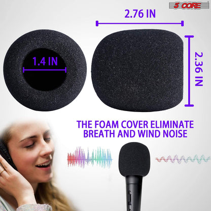5Core Pro Audio Condenser Microphone Mic Kit Vocal Studio Recording