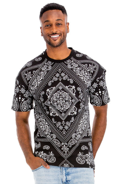 Paisley Crew Tshirt