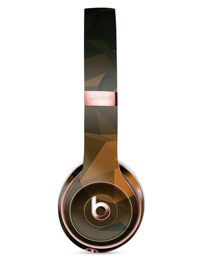 Brown and Orange Abstract Shapes Full-Body Skin Kit for the Beats by