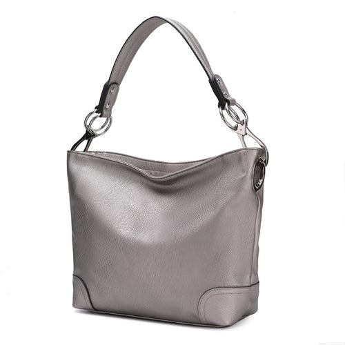 Emily Soft Vegan Leather Hobo Handbag