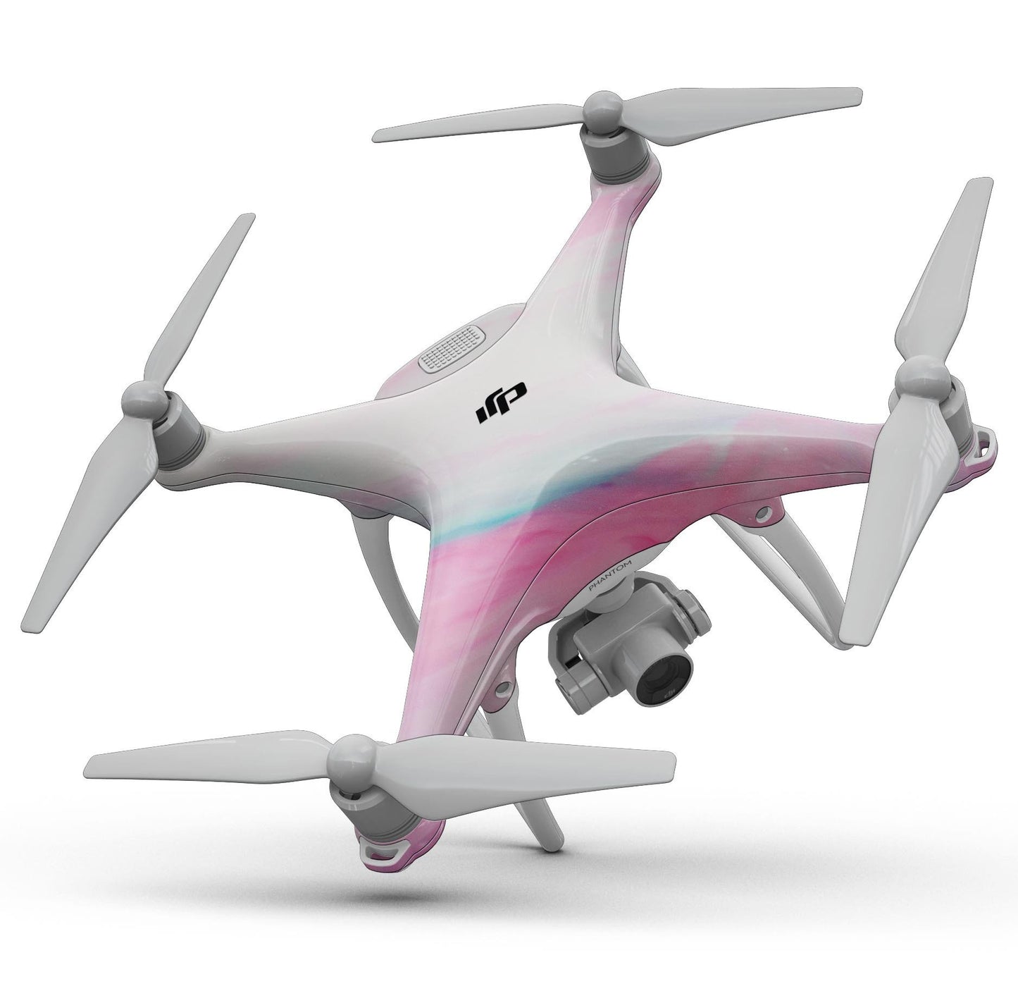 Marbleized Soft Pink - Full-Body Skin Kit for the DJI Phantom 4 Drone