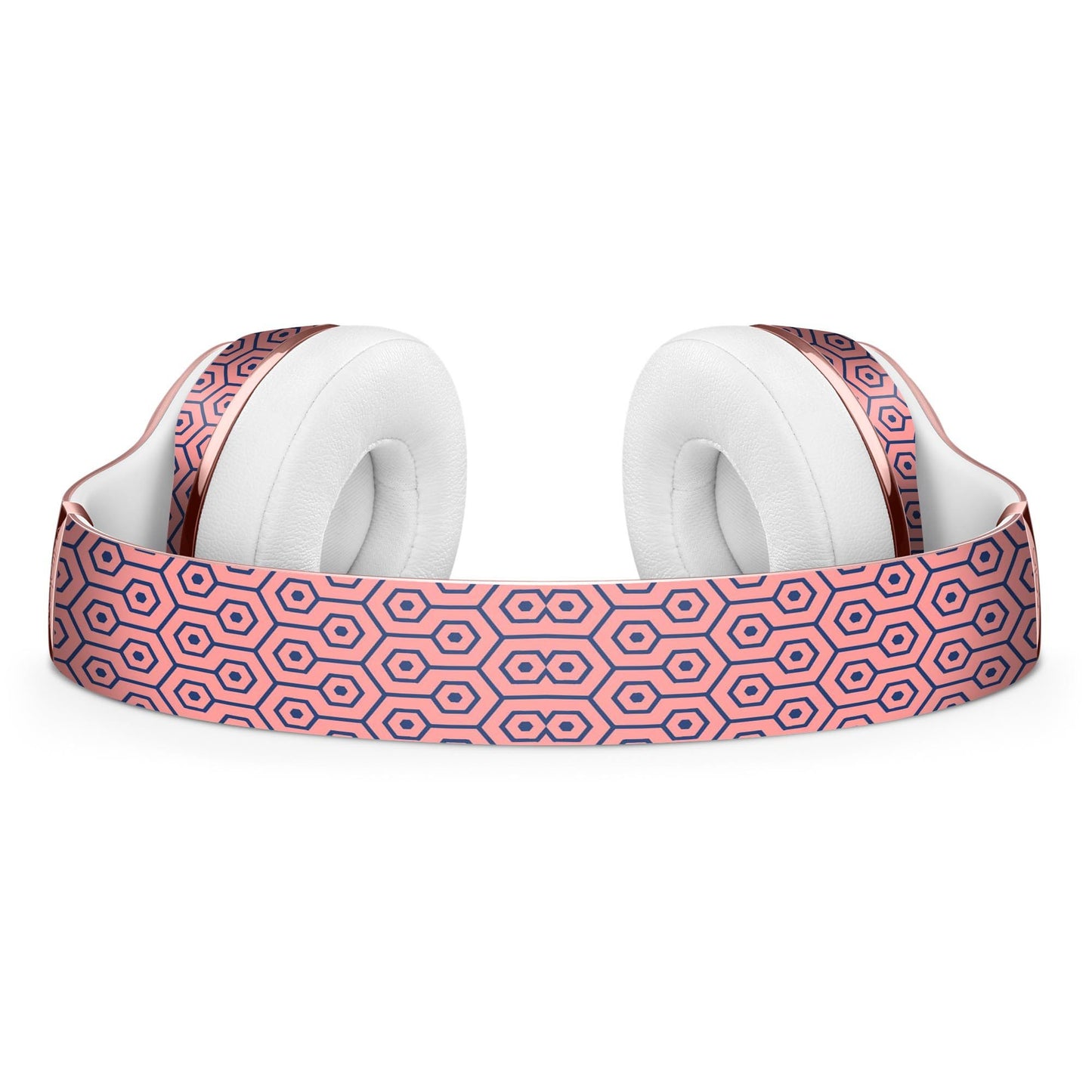 Navy Cells Over Coral  2 Full-Body Skin Kit for the Beats by Dre Solo