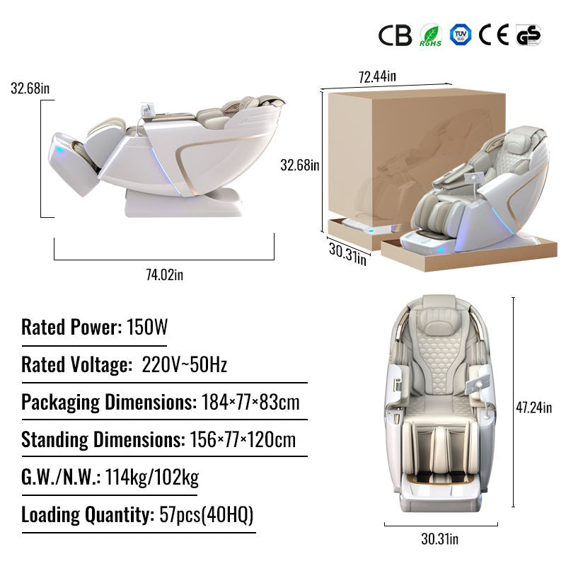 NeuroLuxe 4D Premium Massage Chair