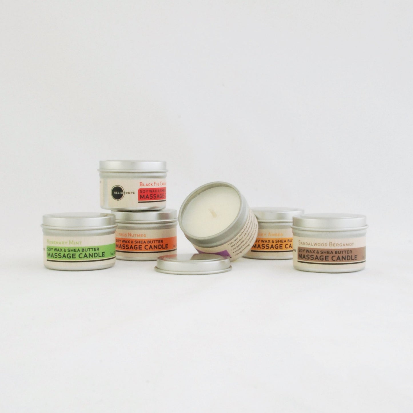 Soy Wax & Shea Butter Massage Candles - now in 3 sizes!