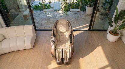 Auren Brown massage chair alternate view