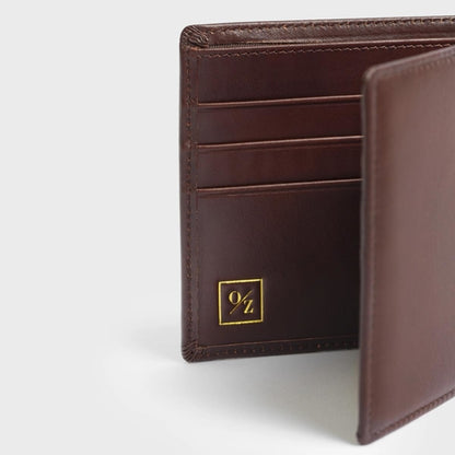 Genuine Leather Men’s Luxury Bi-Fold Wallet