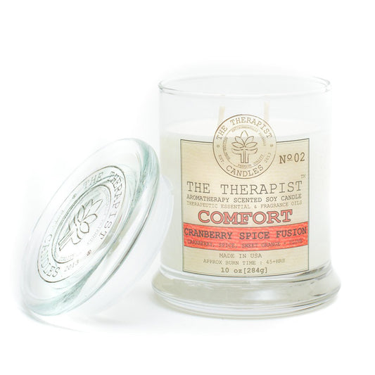 The Therapist Comfort Cranberry Spice Fusion Soy Candle