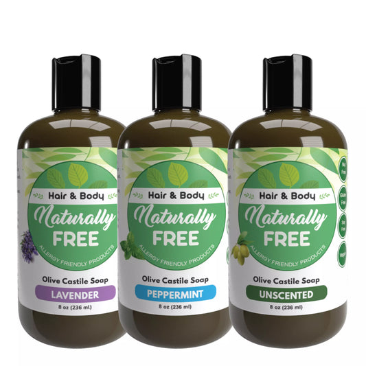 Olive Castile Soap (3 Scents) - Hypoallergenic