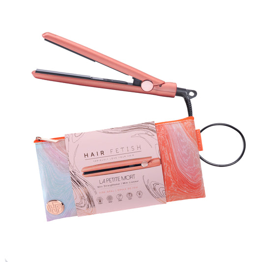 Hair Fetish Mini Flat Iron (with Designer Travel Pouch)