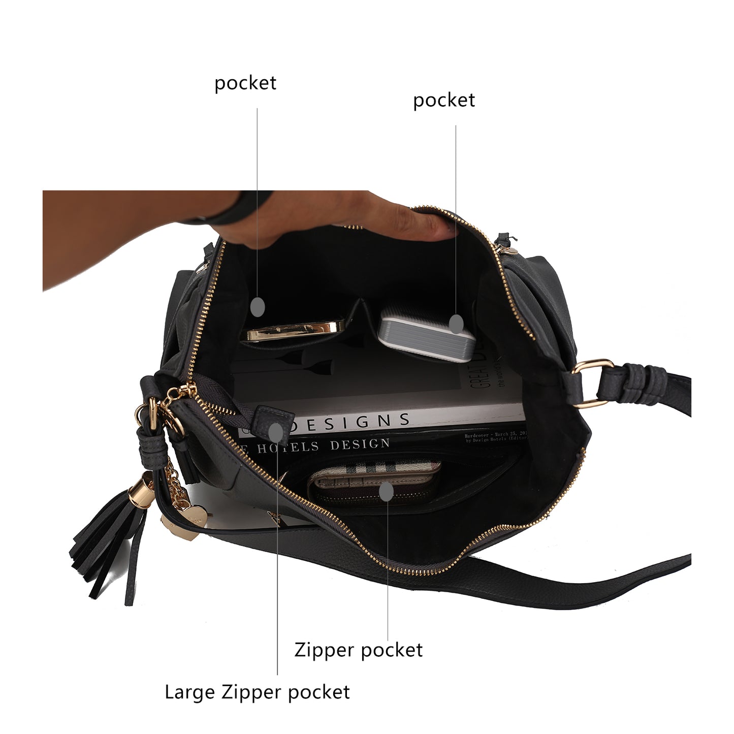 Ruby Vegan Leather Women Shoulder Bag