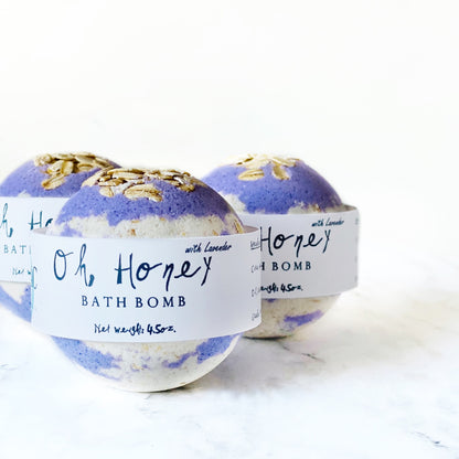 Oh, Honey with Lavender Bath Bomb