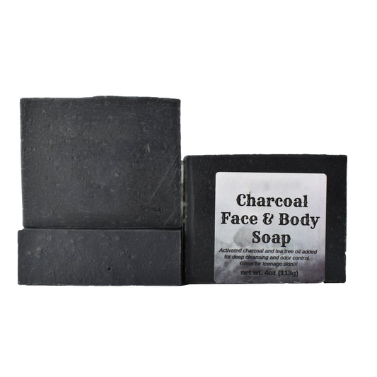 Charcoal Face & Body Bar