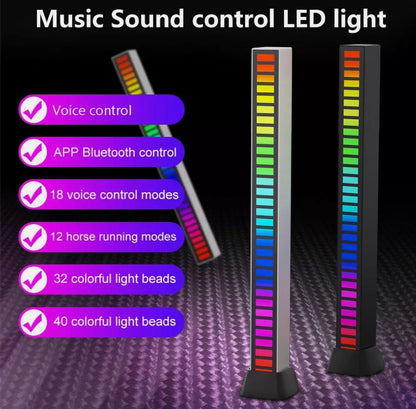 Dragon Sound Reactive Music Light Bar 2 pcs pack