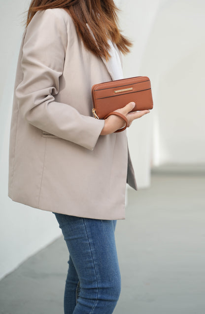 Kane Vegan Leather Women Satchel Bag with Wallet