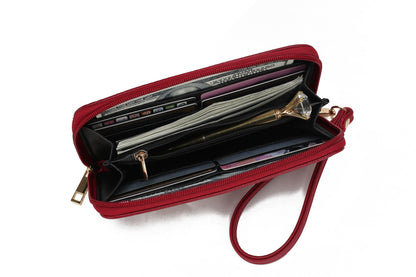 Gardenia Vegan Leather Women Tote Bag with Wallet