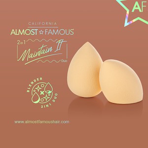 Almost Famous HQ Makeup Blender 2-Pack - Nude