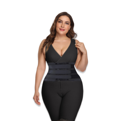 THREE BELT women waist trainer to lose weight while working out