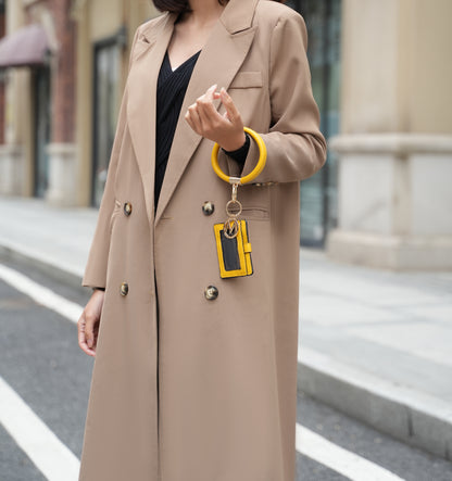 Mabel Quilted Vegan Leather Women Shoulder Bag with Bracelet Keychain