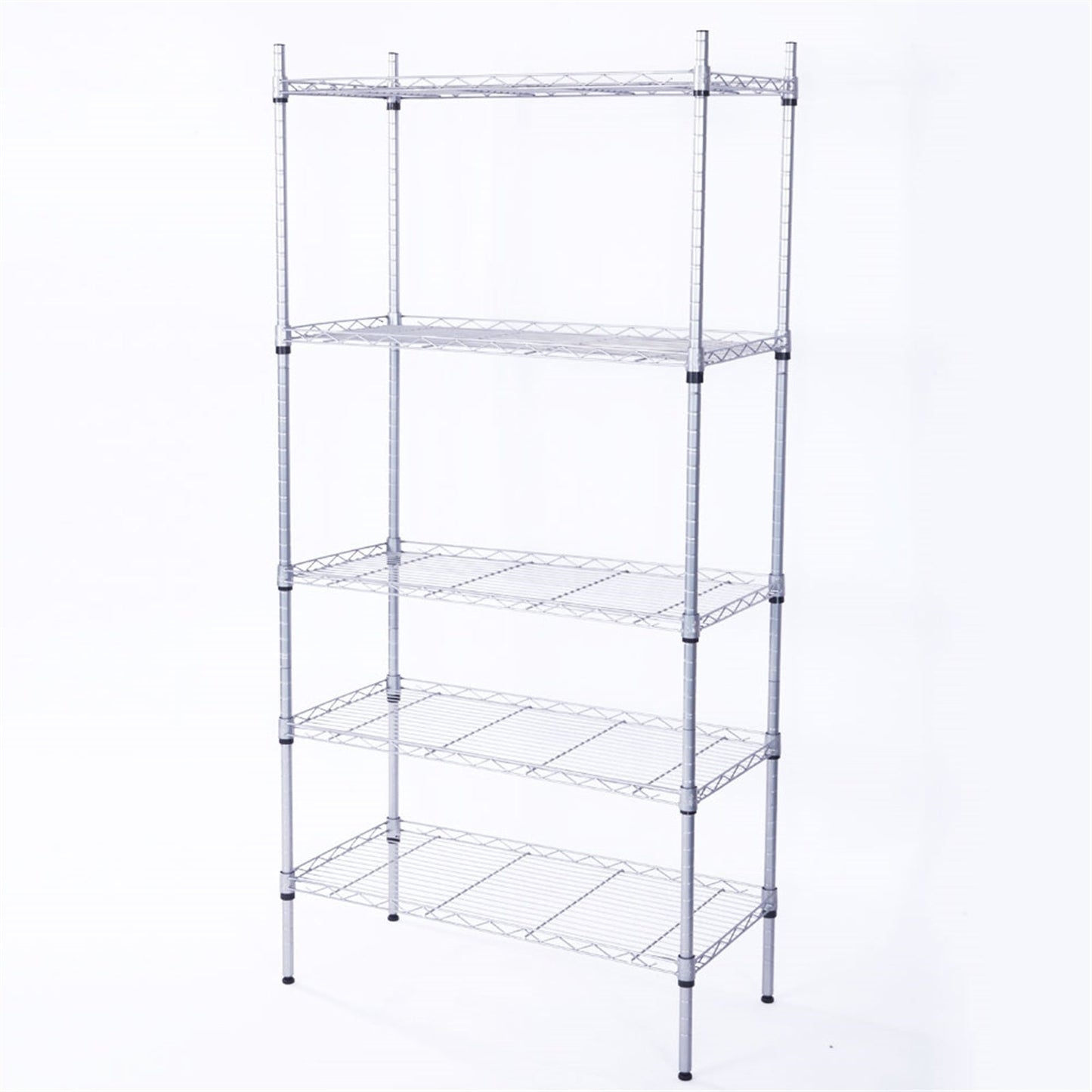 5-Shelf Adjustable;  Heavy Duty Storage Shelving Unit ;  Steel