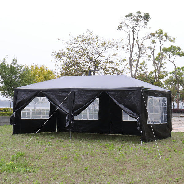 10'x20' Outdoor Party Tent with 6 Removable Sidewalls, Waterproof