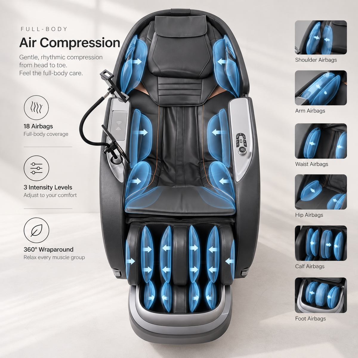 Raha full-body airbag massage