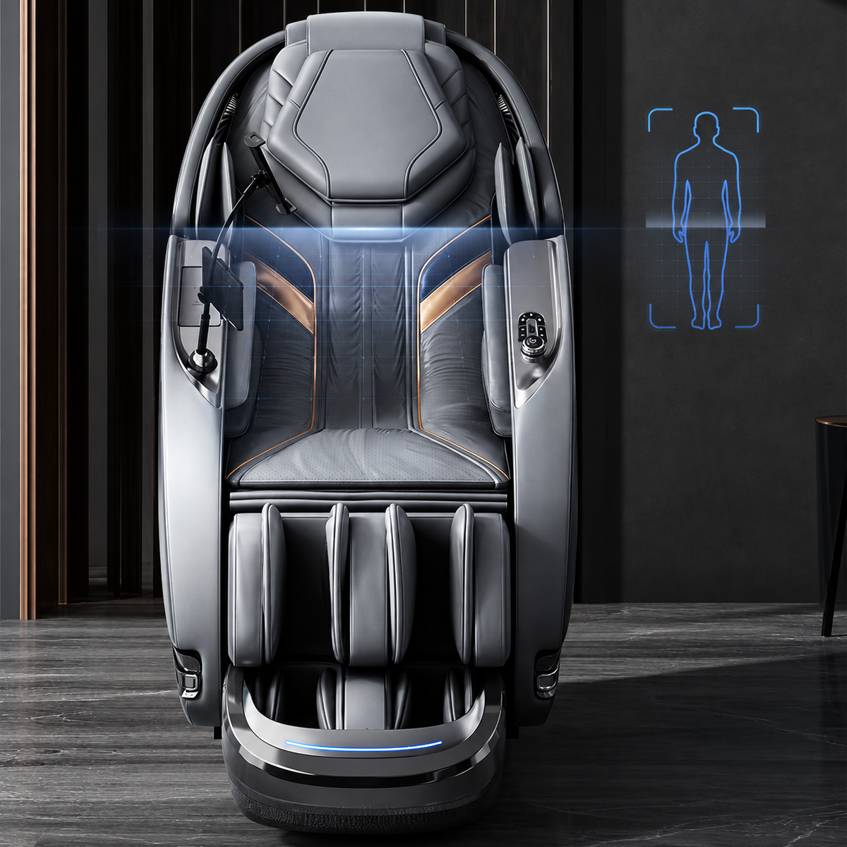 Raha body scanning feature