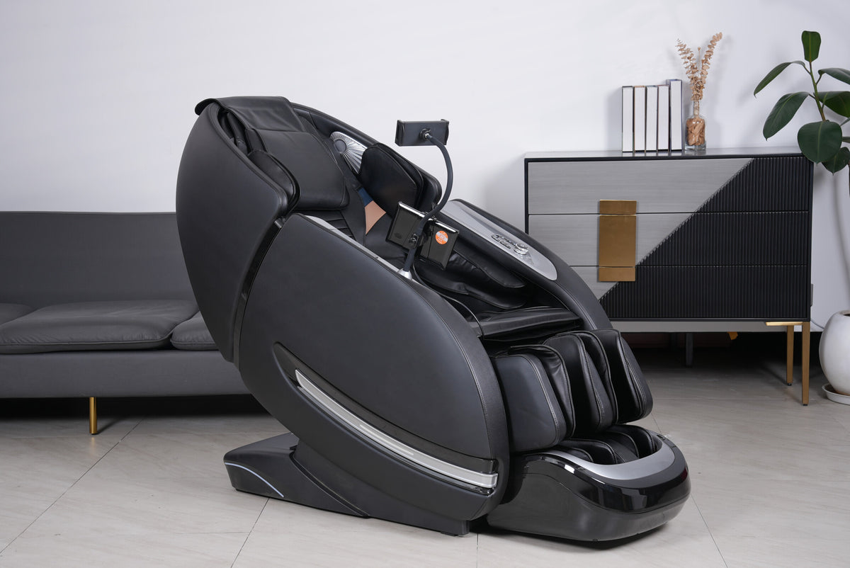 Raha massage chair grey lifestyle view