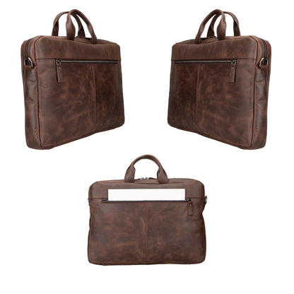Afton MacBook Leather Sleeve and Bag