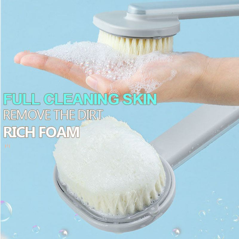 Long Handle Liquid Bath Brush Soft Hair Bath Brush Set