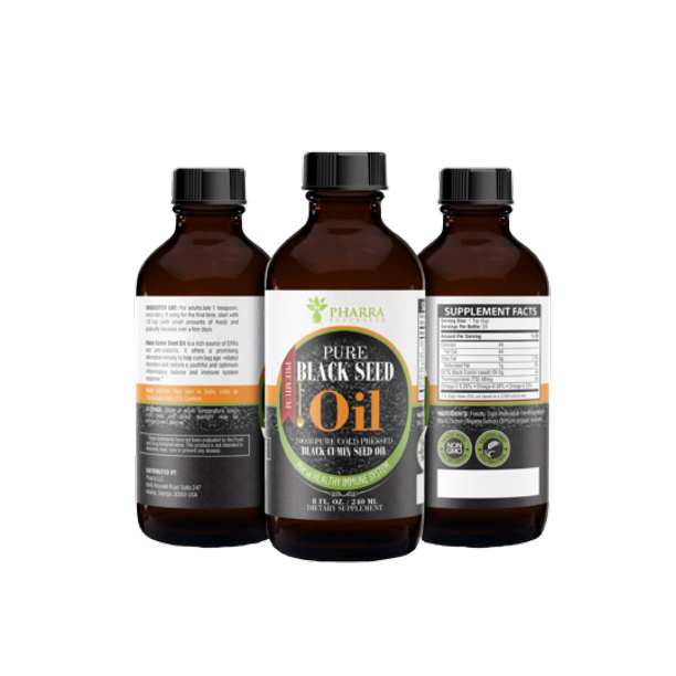 (Shipping Added) CASE of 12 Bottles of Pure Black Seed Oil (8oz)