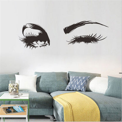 Sexy Eye Wall Sticker Bedroom Decoration