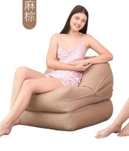 Large Sandalye Tatami Linen Cloth Lounger Seat