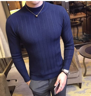 Slim Fitting Knitted Sweater