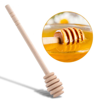 Long Handle Wood Honey Extractor