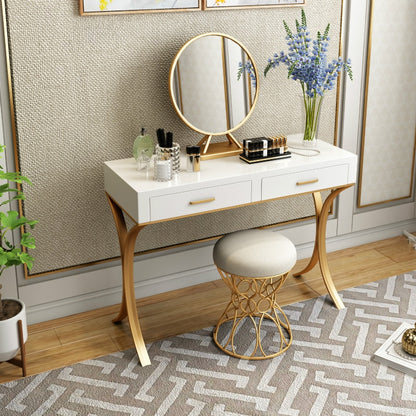 Dedicated Makeup Table Mini Nordic Makeup Bedroom Chairs