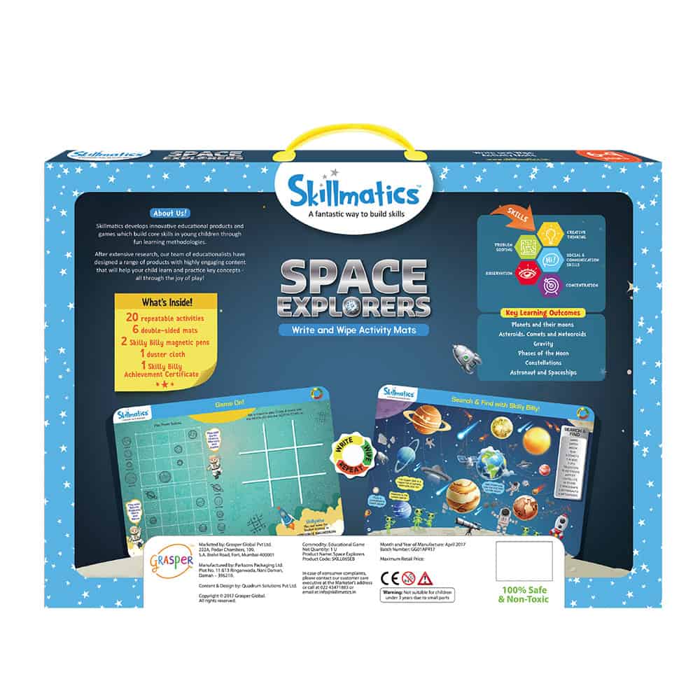 Skillmatics Space Explorers - Teach Kids About Space