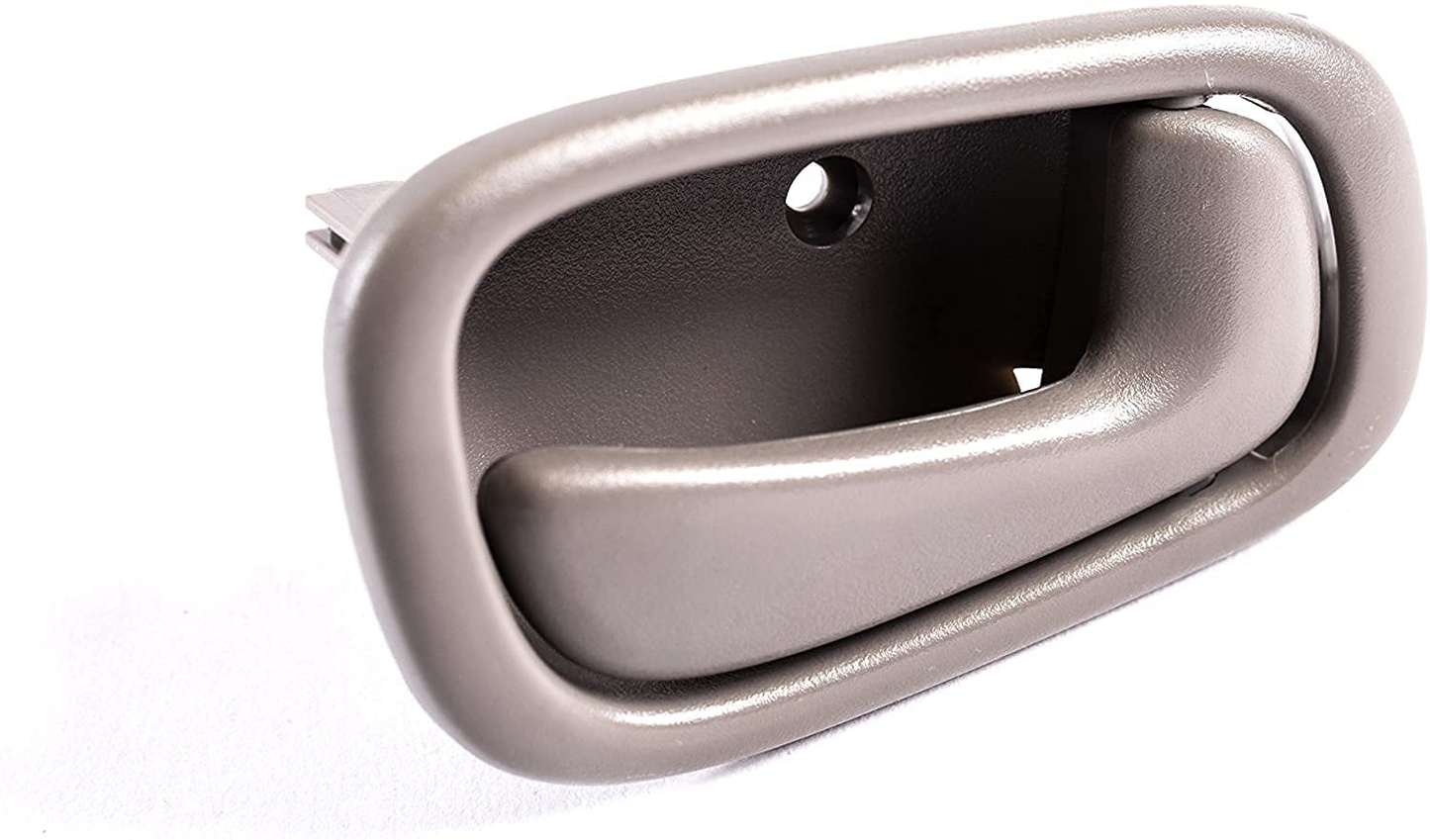Replacement Front Left Driver Side Gray Door Handle for 1998-2002 Toyota Corolla TO1352165 (1998, 2000, 2001, 2002)