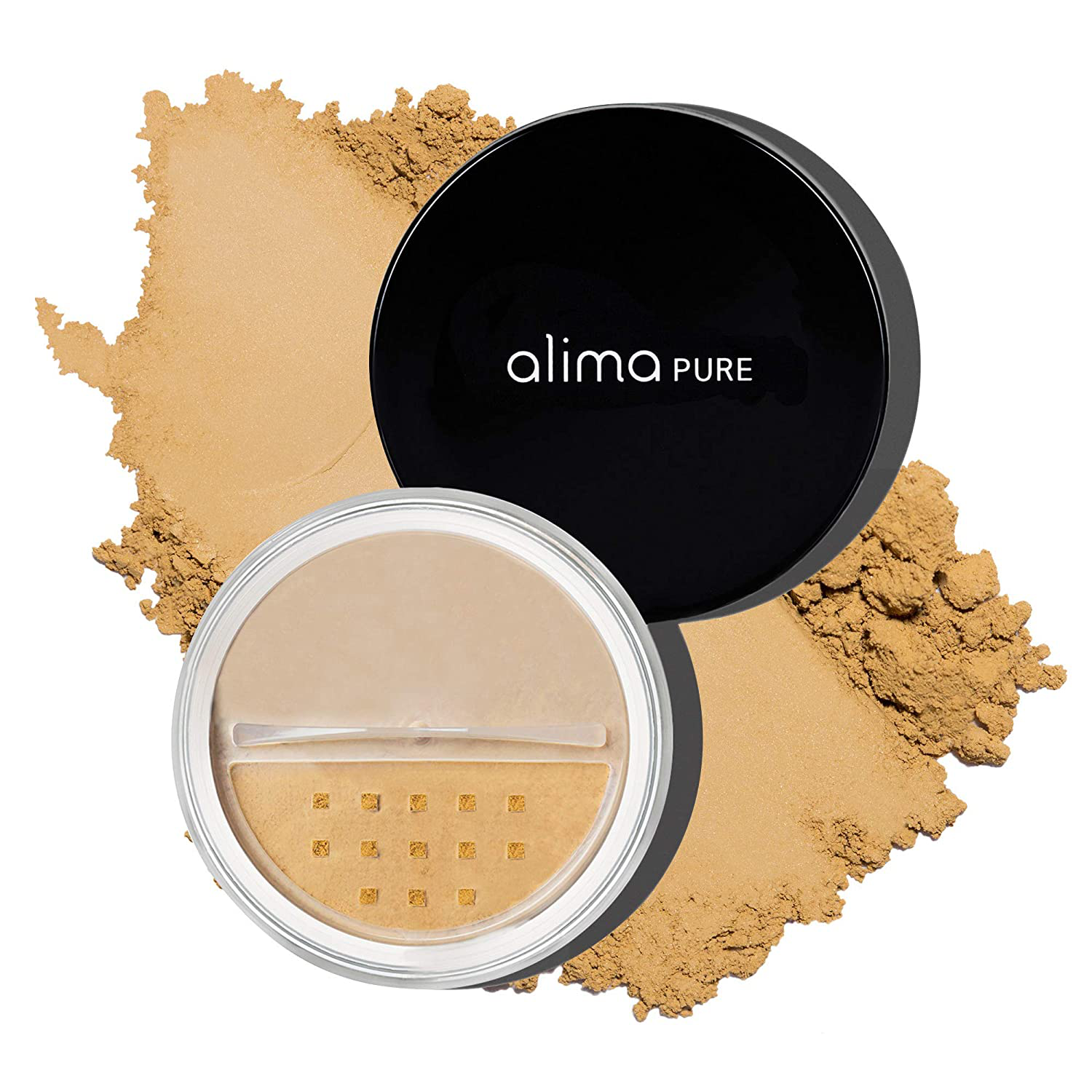 Alima Pure Satin Matte Foundation - Foundation Powder - Mineral Makeup (0.23 oz/ 6.5 g) | Beige 1