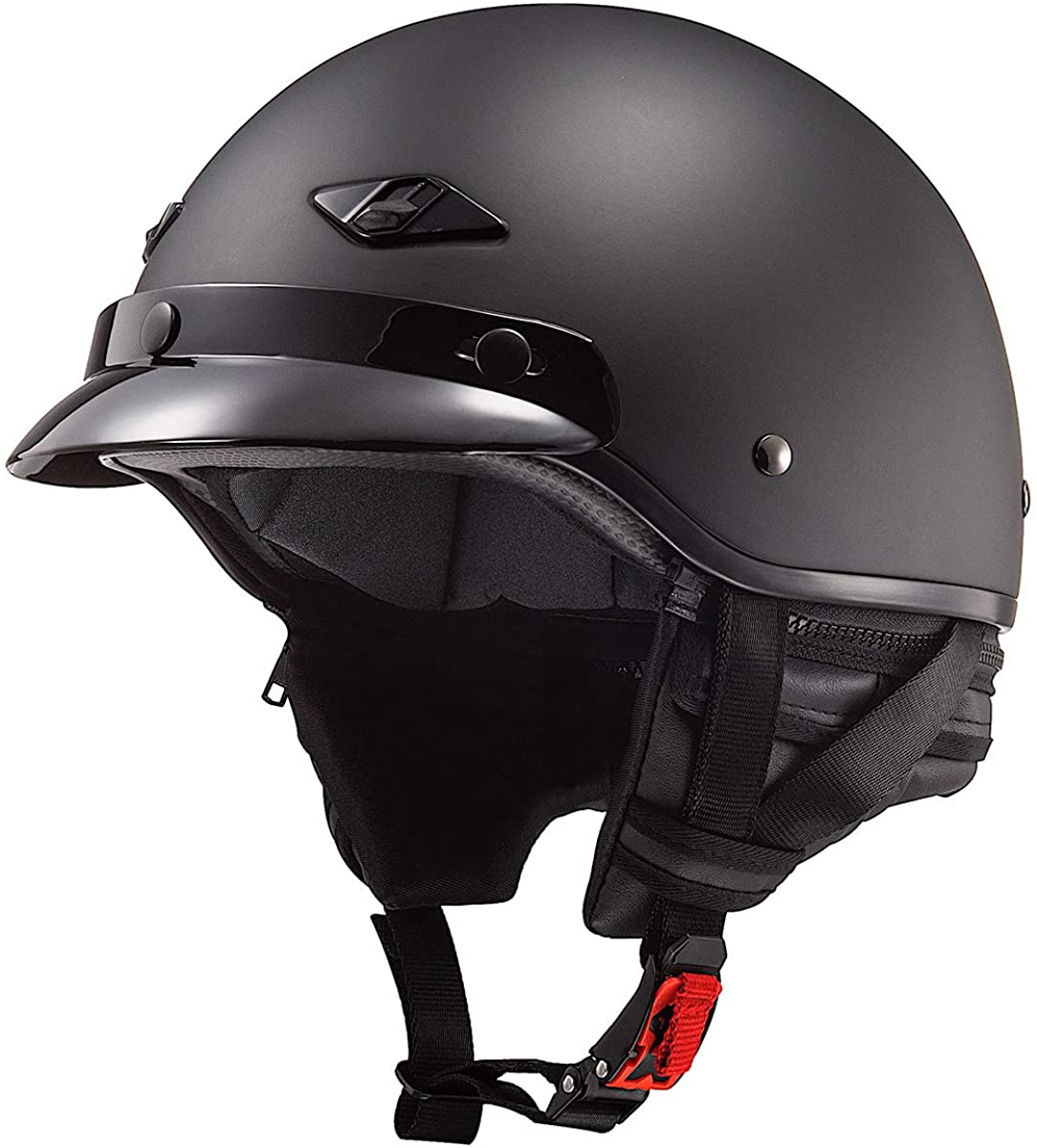 LS2 Helmets Bagger Motorcycle Half Helmet