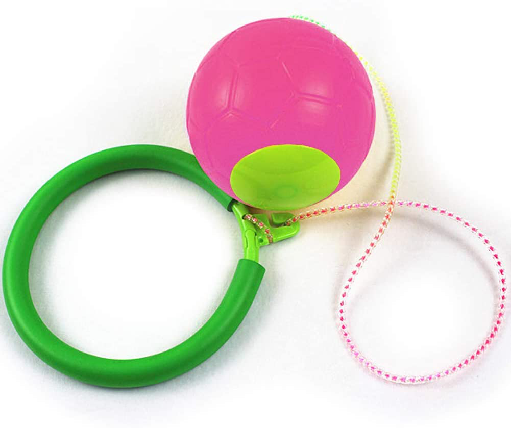Skip Ball - Jumping Toy Swing Balls - Great Fitness Game for Men and Women, Old and Young