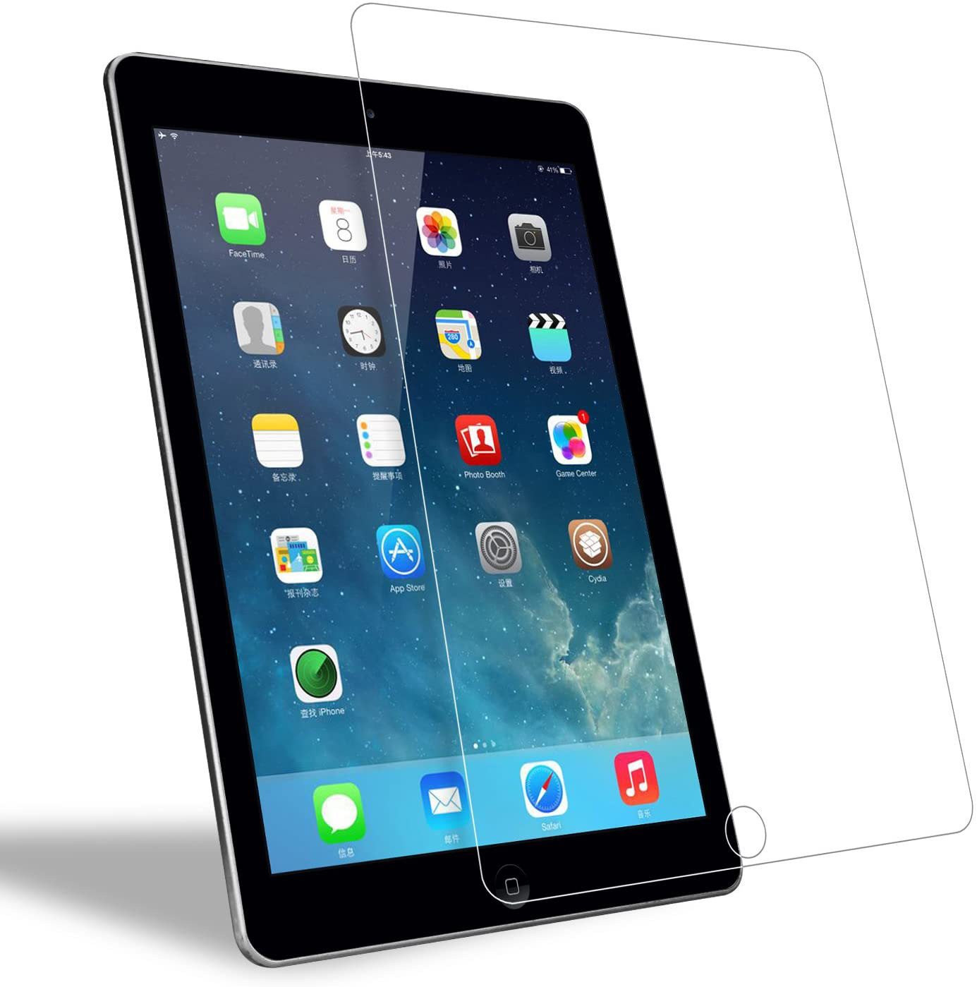 Hi-Luck iPad Air 1/iPad Air 2 / iPad Pro 9.7 Screen Protector（2 Pack）,Tempered Glass Screen Protector Film 9.7 Inch for iPad Air 1/iPad Air 2 / iPad Pro 9.7