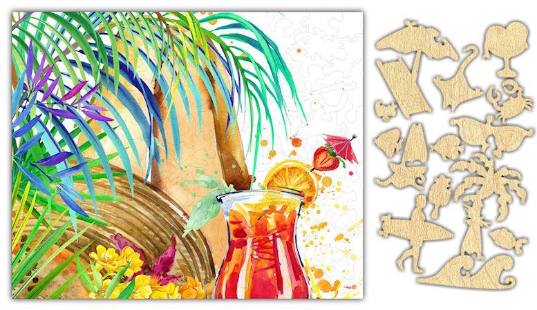 Tropical Cocktail Jigsaw Puzzle