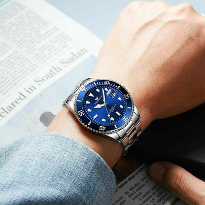 Men's Stainless Steel Wristwatch