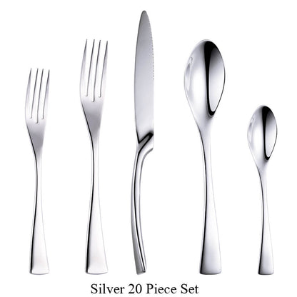 Stainless Steel 18/10 Dinnerware Luxury Cutleries