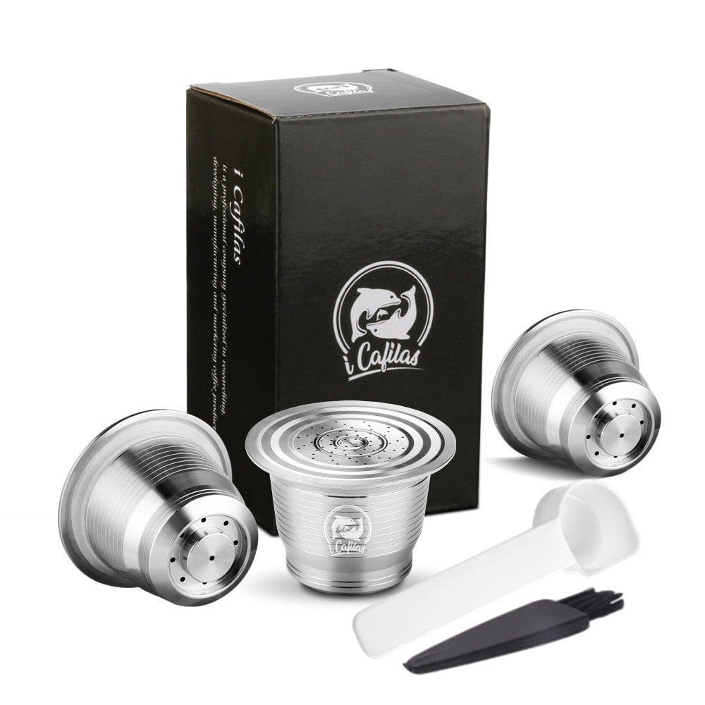 Refillable Coffee Capsules Reusable Pods