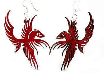Phoenix Bird Earrings