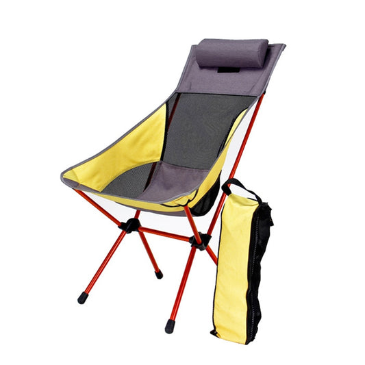 Folding Portable Moon Chair With Pillow