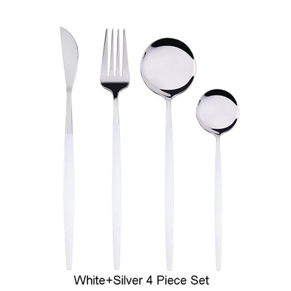 Stainless Steel Dinnerware Silverware Flatware Set